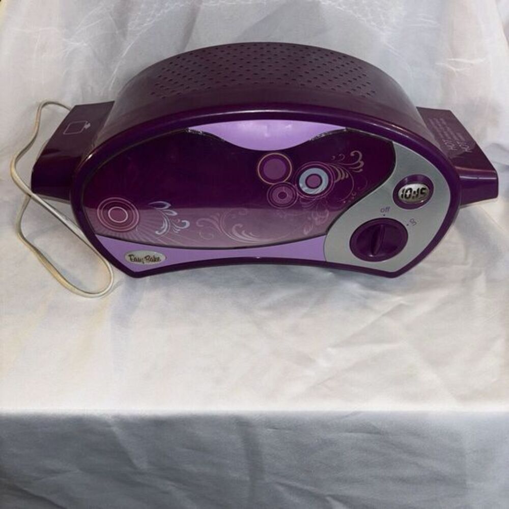 VINTAGE Purple HASBRO EASY-BAKE "ULTIMATE OVEN" 50th‎ Anniversary Retired Works